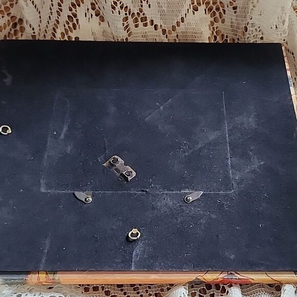 Crackled Fabric Nursery Or Child's Room Print or Photo Frame - Picture 6 of 7